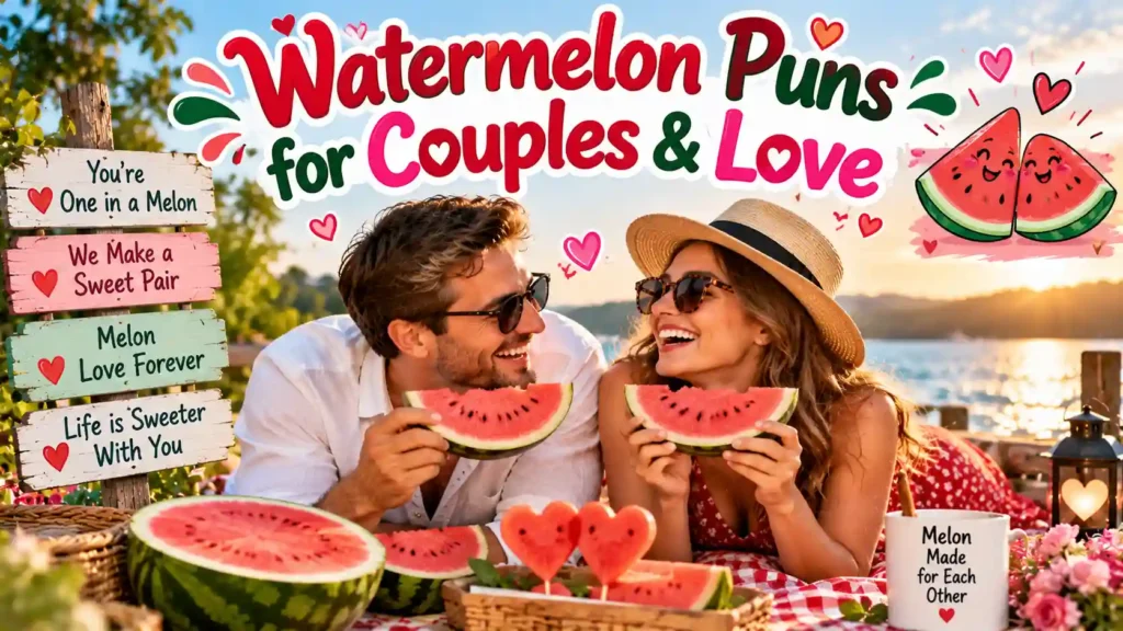 Watermelon Puns for Couples & Love